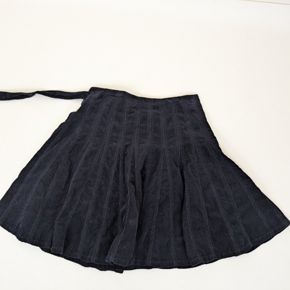 Corduroy Panelled Skirt Mini Midi Smart Set Fit Flare Circle Full A-Line Skater - Picture 13 of 13